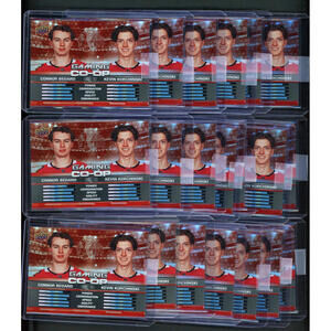 Lot of (20) 2024-25 Upper Deck #CGO-6 Bedard/Korchinski Gaming Co-Op Blackhawks